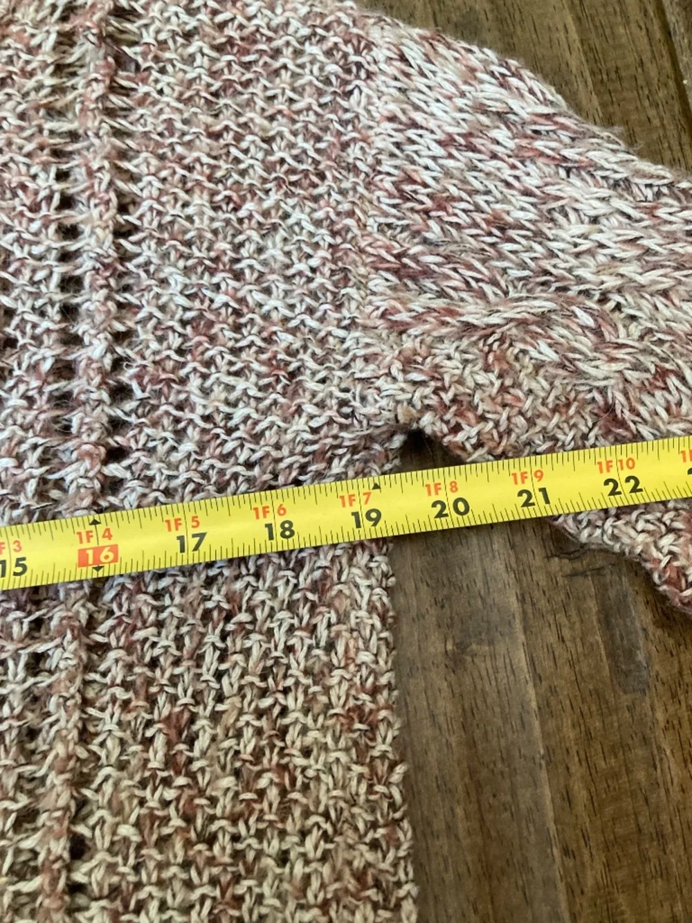Free People Pegasus Yarn West End Pullover Sweater Strawberry Size S